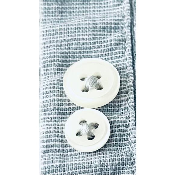 MARC ANTHONY LUXURY LONG SLV, BUTTON-UP SHIRT, MENS, XL SLIM FIT, HEATHER BLUE - Picture 9 of 12